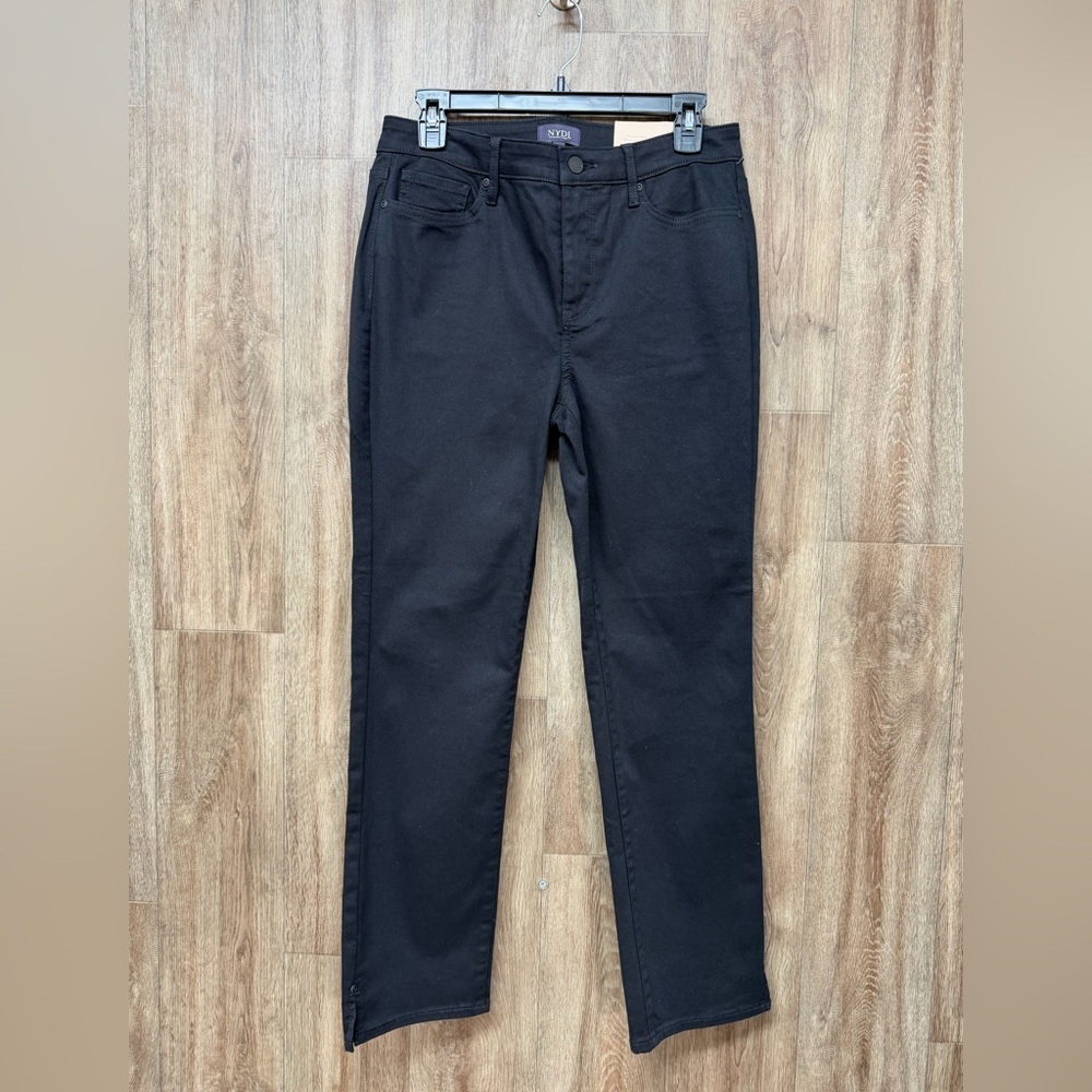 NWT NYDJ Sheri Slim Black Jeans